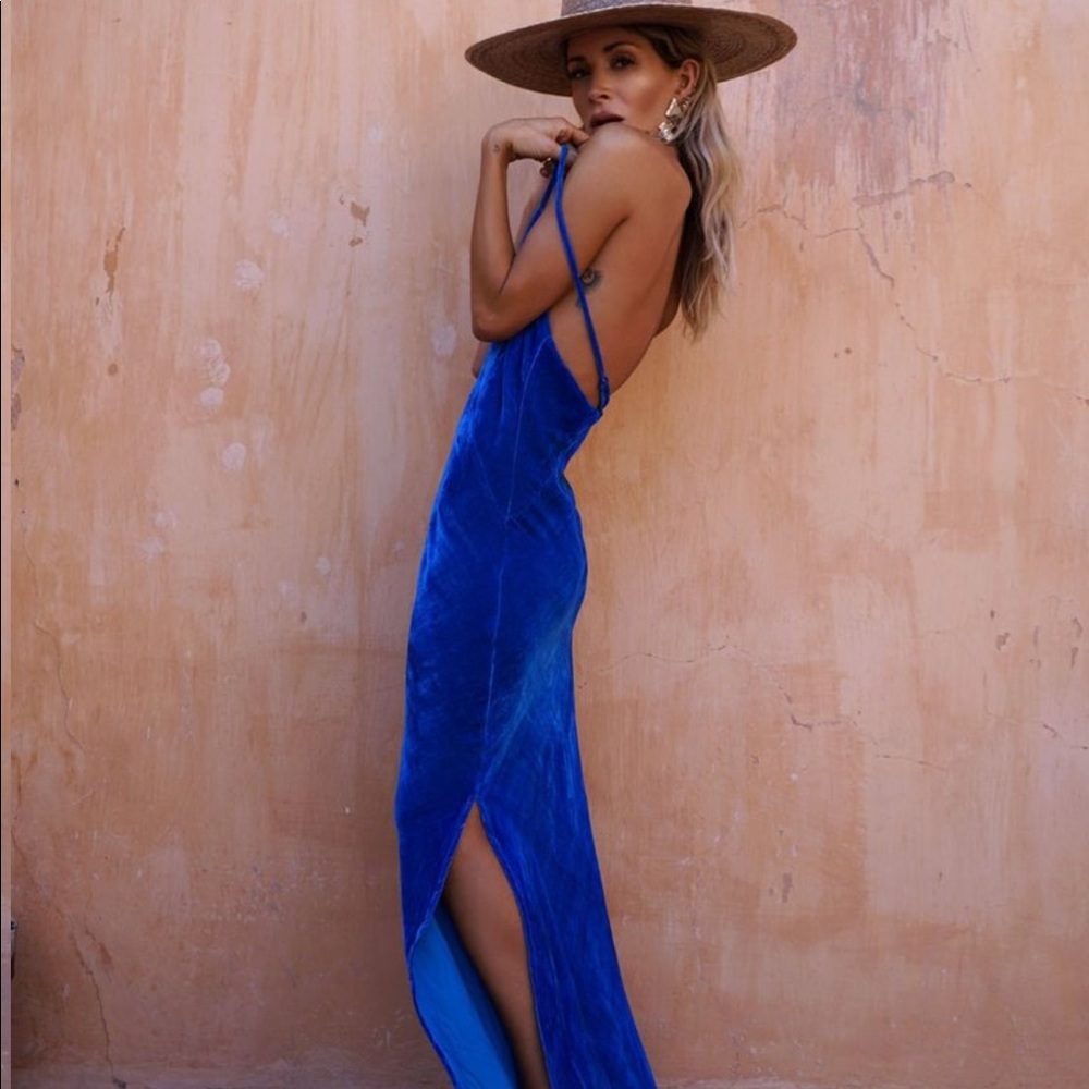 Rat & Boa Sahara Velvet Dress